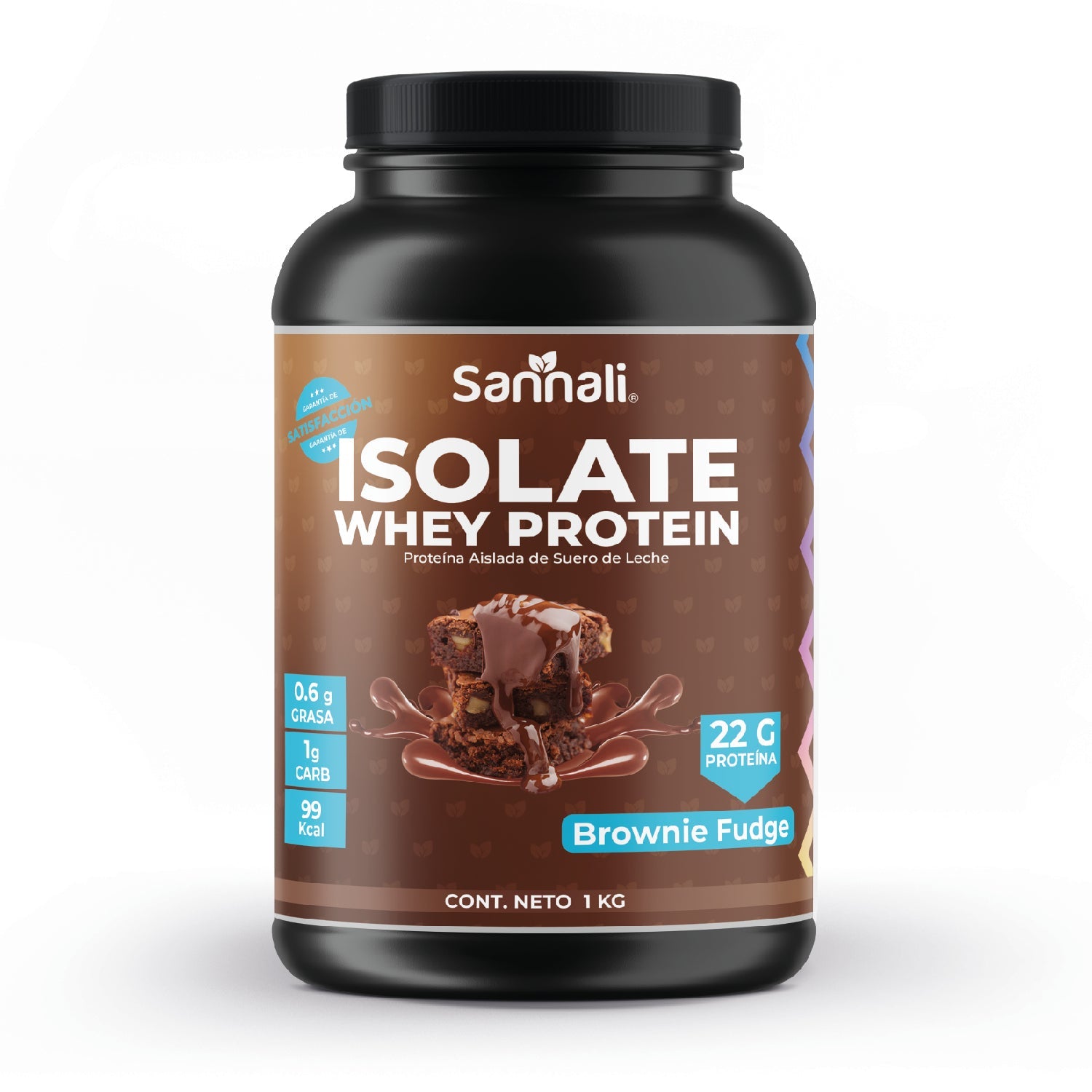 Whey Protein Isolate Brownie Fudge Sannali