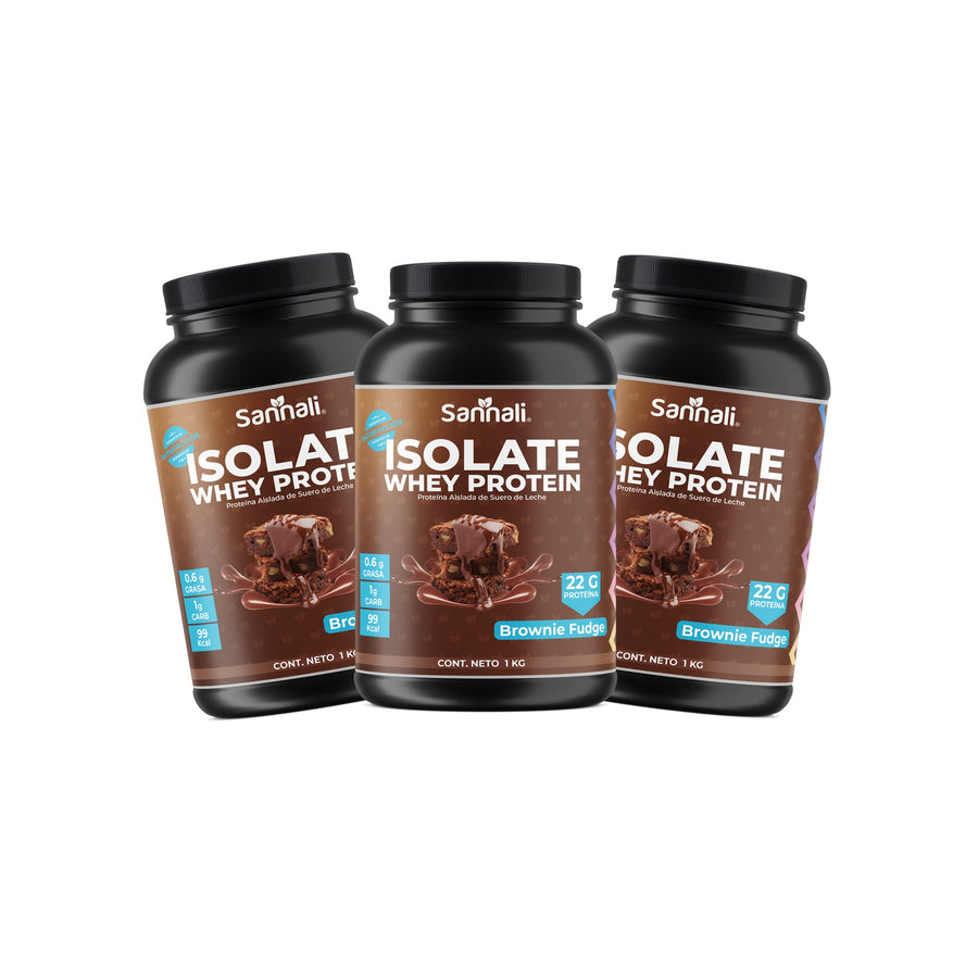 Whey Protein Isolate - Brownie Fudge - Sannali ®