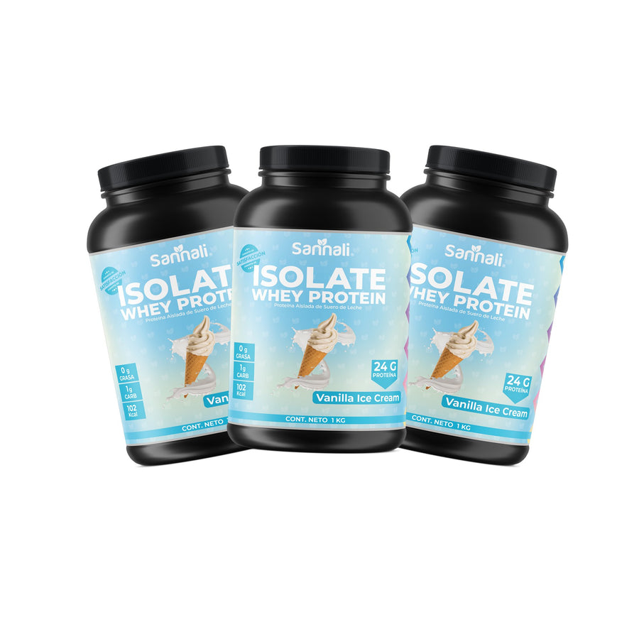 Whey Protein Isolate - Vanilla Ice Cream - Sannali ®