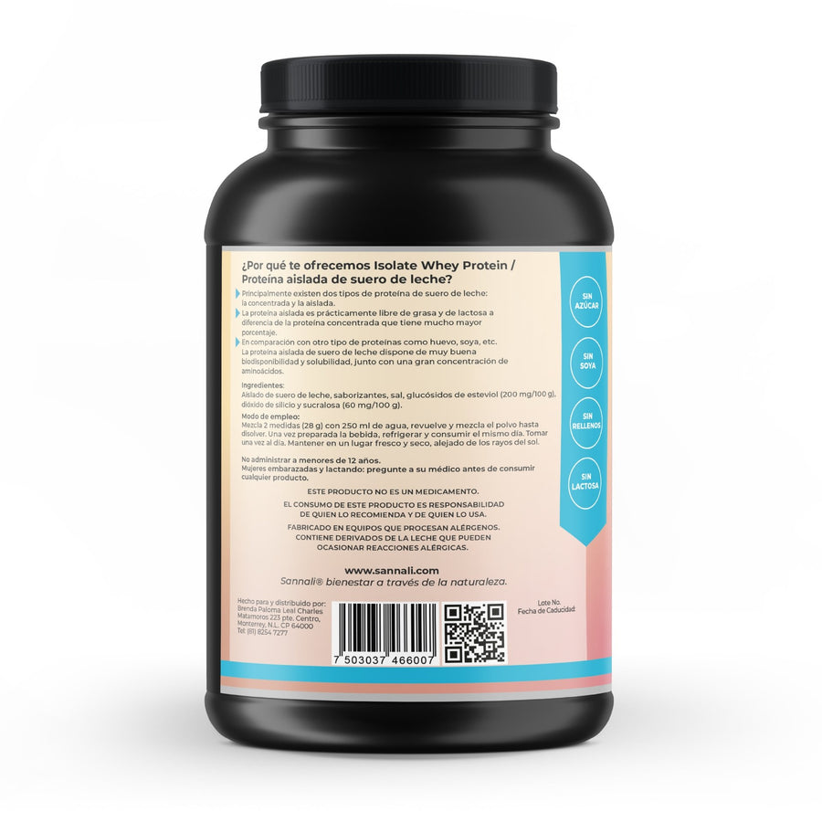 Whey Protein Isolate - Rainbow Cake - Sannali ®