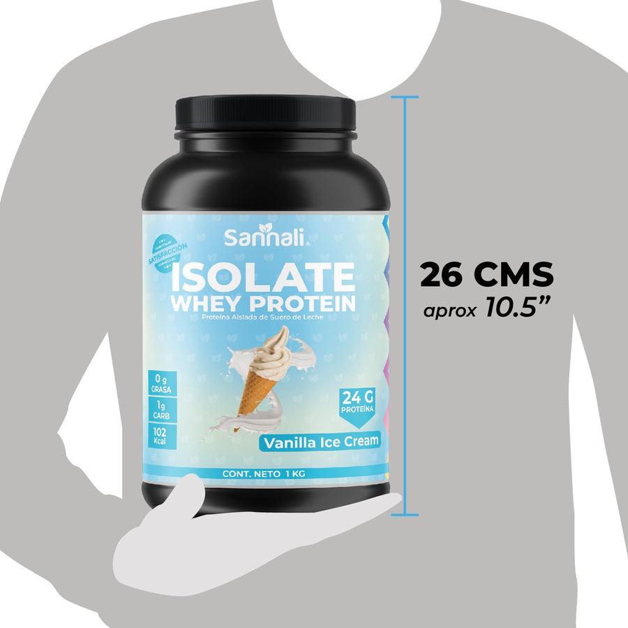 Whey Protein Isolate - Vanilla Ice Cream - Sannali ®